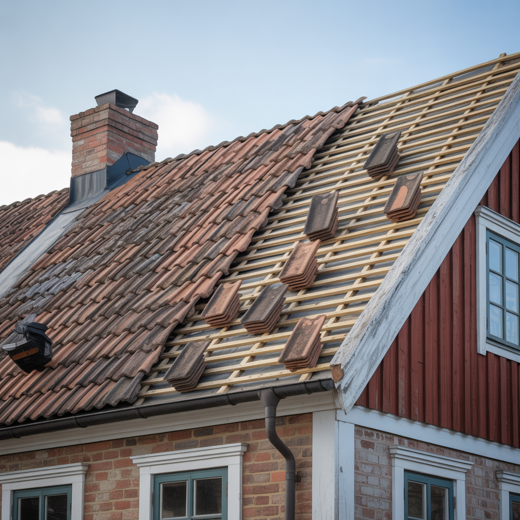 12.Vad kostar det att byta ut alla takpannor pa ett aldre hus