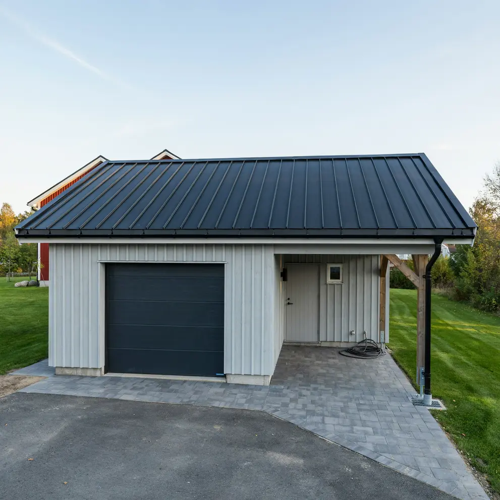 bygga carport garage halmstad halland